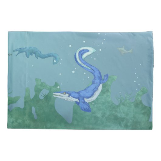 モサウルス 枕カバー (裏面)