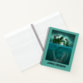 モササウルス警報！ジュラカスタマイズシック・ワールド・ディノ ノートブック