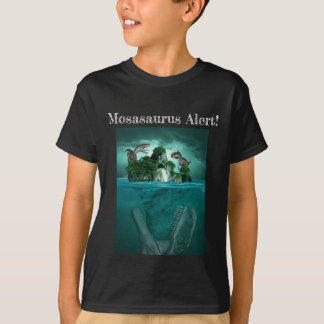 モササウルス警報!ジュラシック・ワールド恐竜Tシャツ Tシャツ