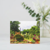 モザイカルチャーカエル ポストカード (スタンド正面)