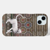 モザイクと猫 Case-Mate iPhoneケース (裏面 (横))