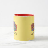 モザイクのアムステルダム マグカップ (中央)