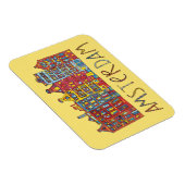 モザイクのアムステルダム マグネット (右側)