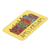 モザイクのアムステルダム マグネット (左側)