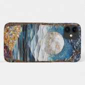 モザイクのショア：ガラス工用タペストリーの電話ケース Case-Mate iPhoneケース (裏面(横))