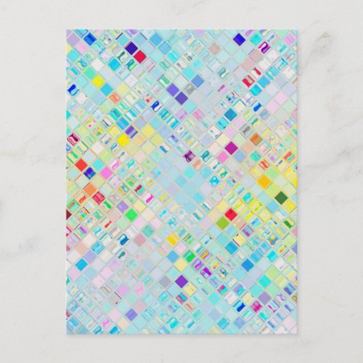 モザイクの再作成 ポストカード (正面)