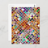 モザイクの再作成 ポストカード (正面/裏面)