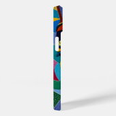 モザイクの女性の顔、伝統月 Case-Mate iPhoneケース (裏面 / 右)