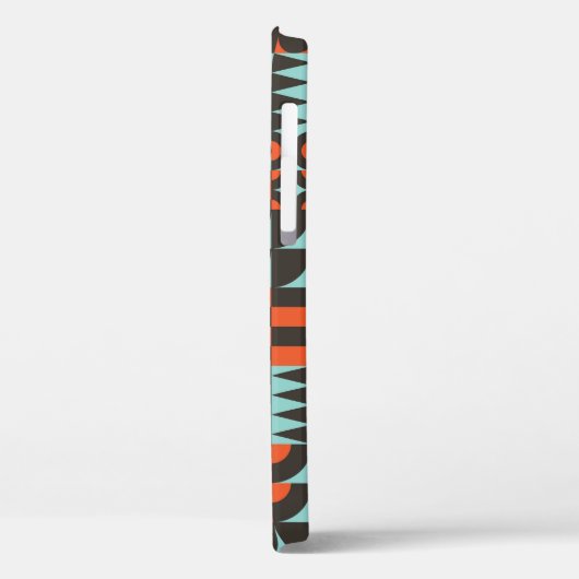 モザイクの幾何学的なタイル、シームレスなパタエレガントーン。 Case-Mate iPhoneケース (裏面 / 左)