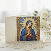 モザイクの聖母 招待状