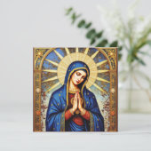 モザイクの聖母 招待状 (スタンド正面)