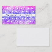 モザイクの花 – 命の花 名刺 (正面/裏面)