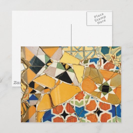 モザイクはがき#5 ポストカード (正面/裏面)