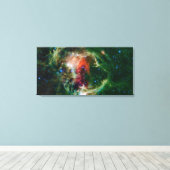 モザイクはソウル星雲の キャンバスプリント (インサイチュ (ウッドフロア))