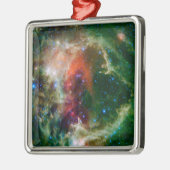 モザイクはソウル星雲の メタルオーナメント (左)