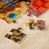 モザイクぶら下がったランプ ジグソーパズル (側面)