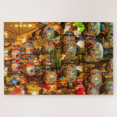 モザイクぶら下がったランプ ジグソーパズル (横)