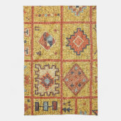 モザイクアラビアの装飾の建築のモロッコのイスラム教 キッチンタオル (縦)