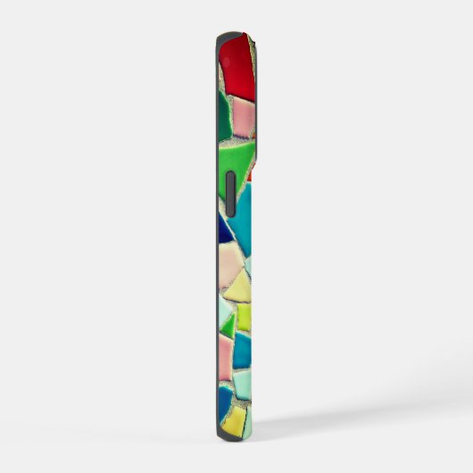 モザイクアートク iPhoneケース (右側面)