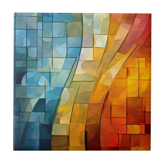 モザイクアートタイル タイル (正面)