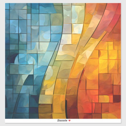 モザイクアートビニールシール シール (シート)