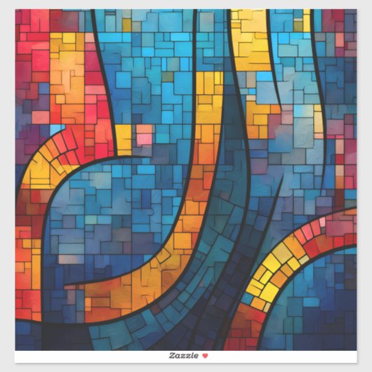 モザイクアートビニールシール シール (シート)