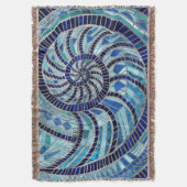 モザイクアート スローブランケット (正面縦)