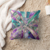 モザイクアート – ドリーミー蛍石 クッション (ブランケット)