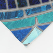 モザイクアート フリースブランケット (角)