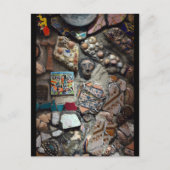 モザイクアート ポストカード (正面)