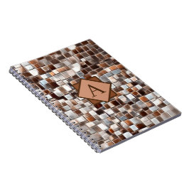 モザイクアート/モノグラム/ ノートブック