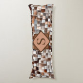 モザイクアート/モノグラム/ ボディピロー (正面縦)