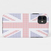 モザイクイギリスの旗のiPhone 5の場合 Case-Mate iPhoneケース (裏面(横))
