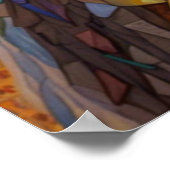 モザイクイーグルポスター ポスター (角)