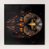 モザイクイーグルポートレート ジグソーパズル (横)