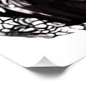 モザイクイーグルポートレート ポスター (コーナー)