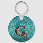 モザイクウミガメのキーチェーン キーホルダー (裏面)