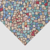 モザイクエレガントカラフルスタイリッシュパターン 薄葉紙 (詳細)