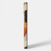 モザイクエンジェル モノグラム iPhoneケース (左側面)