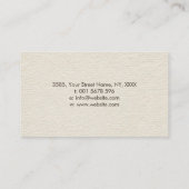 モザイクエンソサークルと盆栽 名刺 (裏面)