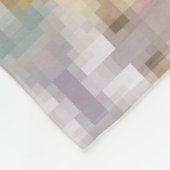 モザイクオーナメント フリースブランケット (角)