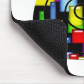 モザイクカタツムリ マウスパッド (コーナー)