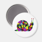 モザイクカタツムリ マグネット (正面/裏面)