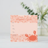 モザイクカニ 招待状 (スタンド正面)