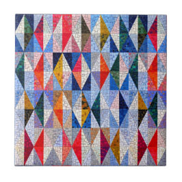 モザイクカラフルエフェクトアート | 正方形セラミックタイル タイル