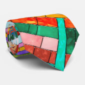 モザイクカラフルスパイラル ネクタイ (ロール)