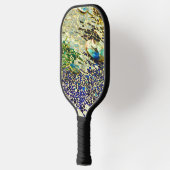 モザイクカラフルスペインのー ピックルボールラケット (左)