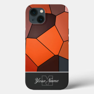 モザイクカラフルタイルとモノグラム!ケースメイトiPh iPhone 13ケース