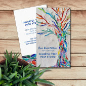 モザイクカラフルツリーヨガスタジオ 名刺