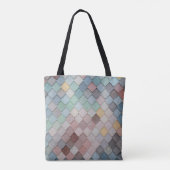 モザイクカラフルトバッグ トートバッグ (裏面)
